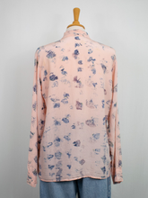 Indlæs billede til gallerivisning Håndfarvet Silke Skjorte