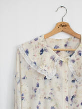 Indlæs billede til gallerivisning Håndfarvet Silke Skjorte