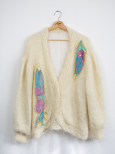 Indlæs billede til gallerivisning Cardigan/jakke i Mohair