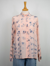 Indlæs billede til gallerivisning Håndfarvet Silke Skjorte
