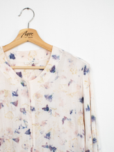 Indlæs billede til gallerivisning Håndfarvet Silke Skjorte Lang
