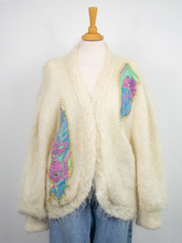 Indlæs billede til gallerivisning Cardigan/jakke i Mohair
