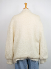 Indlæs billede til gallerivisning Cardigan/jakke i Mohair
