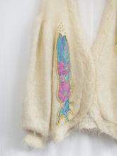 Indlæs billede til gallerivisning Cardigan/jakke i Mohair
