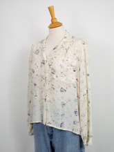 Indlæs billede til gallerivisning Håndfarvet Silke Skjorte
